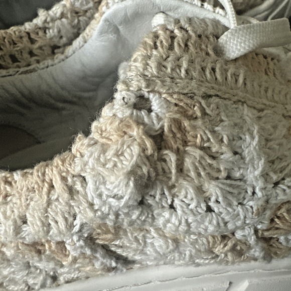 Free People Catch Me If You Can Sneakers Platform Crocheted Size EU 39/ 8.5-9 US - Picture 10 of 10